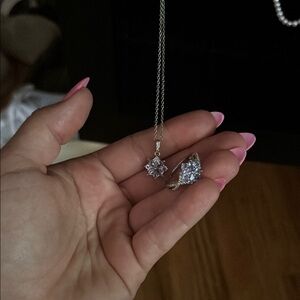 Elegant Silver Pendant Necklace